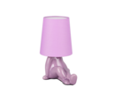 Trio Lighting Trio HUMA tafellamp | E14 Fitting | lilla | 20 x 13 cm | IP20 | excl. 1x E14 | max. 10W