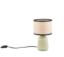 Trio Lighting Trio FORMENTERA tafellamp | E14 Fitting | groen | Ø 16 cm | IP20 | excl. 1x E14 | max. 40W