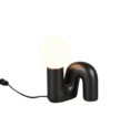 Trio Lighting Trio QUINN tafellamp | G9 Fitting | zwart met wit | 16,5 x 15 cm | IP20 | excl. 1x G9 | max. 5W
