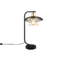 Trio Lighting Trio LAURIS table lamp | 1x E27 max 40W | black | 44 cm