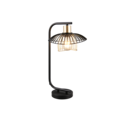 Trio Lighting Trio LAURIS table lamp | 1x E27 max 40W | black | 44 cm