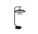 Trio Lighting Trio LAURIS table lamp | 1x E27 max 40W | black | 44 cm