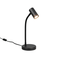 Trio TARYN table lamp | GU10 | black | Ø 12 cm Trio TARYN table lamp | GU10 | black | Ø 12 cm