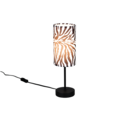 Trio Lighting Trio ZEBARA table lamp | 1x E14 max 40W | black | Ø 11 cm | 36 cm