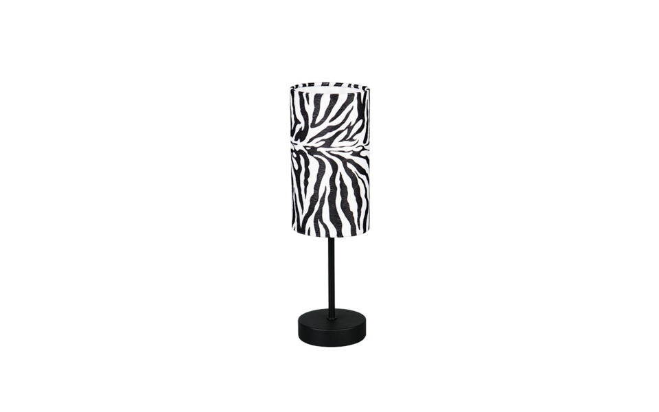 Trio Lighting Trio ZEBARA table lamp | 1x E14 max 40W | black | Ø 11 cm | 36 cm Trio Lighting Trio ZEBARA table lamp | 1x E14 max 40W | black | Ø 11 cm | 36 cm