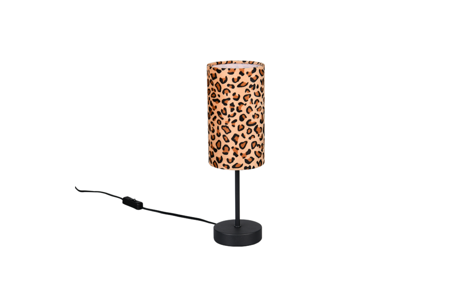 Trio Lighting Trio PARDINA table lamp | 1x E14 max 40W | black | Ø 11 cm | 36 cm Trio Lighting Trio PARDINA table lamp | 1x E14 max 40W | black | Ø 11 cm | 36 cm