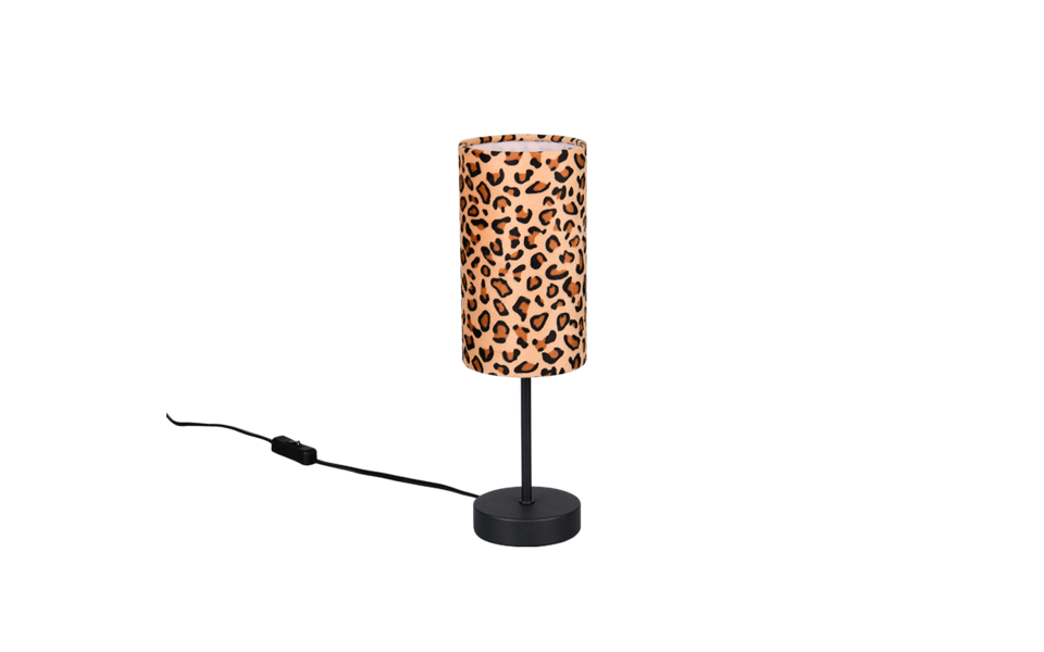 Trio Lighting Trio PARDINA tafellamp | E14 Fitting | mat zwart | Ø 11 cm | IP20 | excl. 1x E14 | max. 10W Trio Lighting Trio PARDINA tafellamp | E14 Fitting | mat zwart | Ø 11 cm | IP20 | excl. 1x E14 | max. 10W