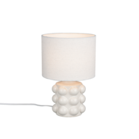 Trio KATE table lamp | E14 | white | Ø 20 cm Trio KATE table lamp | E14 | white | Ø 20 cm