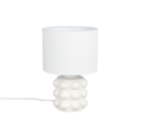 Trio Lighting Trio KATE tafellamp | E14 Fitting | wit | Ø 20 cm | IP20 | excl. 1x E14 | max. 40W