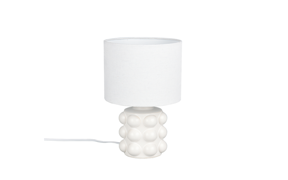 Trio Lighting Trio KATE table lamp | 1x E14 max 40W | white | Ø 20 cm | 30 cm Trio Lighting Trio KATE table lamp | 1x E14 max 40W | white | Ø 20 cm | 30 cm