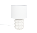 Trio Lighting Trio KATE table lamp | 1x E14 max 40W | white | Ø 30 cm | 47 cm