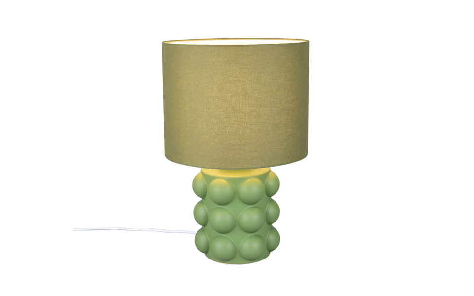Trio Lighting Trio KATE tafellamp | E27 Fitting | groen | Ø 30 cm | IP20 | excl. 1x E27 | max. 60W Trio Lighting Trio KATE tafellamp | E27 Fitting | groen | Ø 30 cm | IP20 | excl. 1x E27 | max. 60W