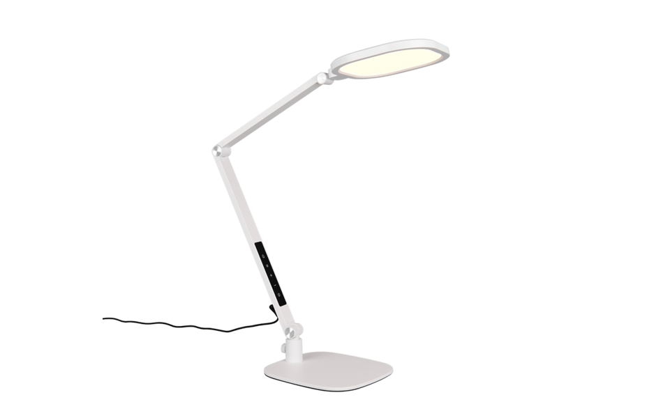 Trio Lighting Trio SERVO tafellamp | LED | wit mat | 18 x 18 cm | IP20 | 1x 13,5W | 1400 lm | 3000+4200+6500K | dimbaar Trio Lighting Trio SERVO tafellamp | LED | wit mat | 18 x 18 cm | IP20 | 1x 13,5W | 1400 lm | 3000+4200+6500K | dimbaar