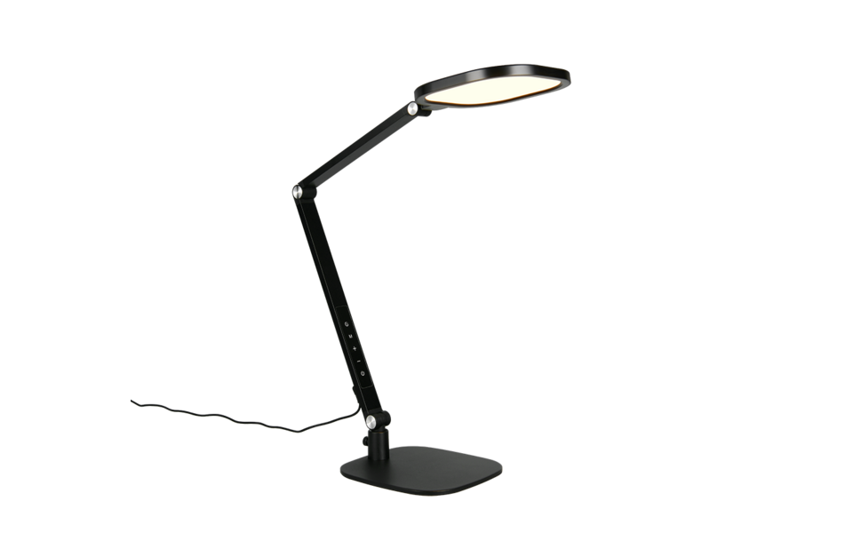 Trio Lighting Trio SERVO tafellamp | LED | mat zwart | 18 x 18 cm | IP20 | 1x 13,5W | 1400 lm | 3000+4200+6500K | dimbaar Trio Lighting Trio SERVO tafellamp | LED | mat zwart | 18 x 18 cm | IP20 | 1x 13,5W | 1400 lm | 3000+4200+6500K | dimbaar