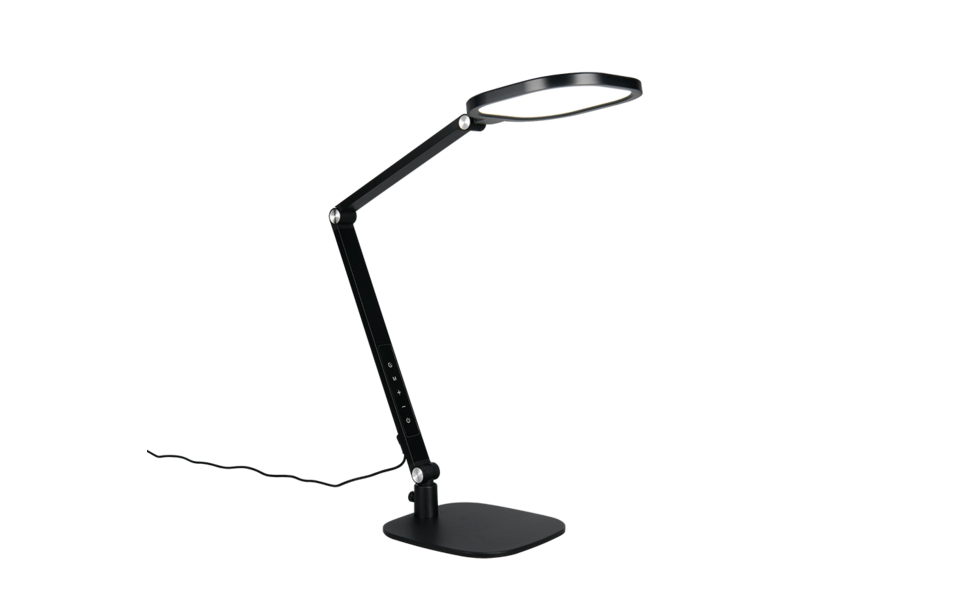 Trio Lighting Trio SERVO tafellamp | LED | mat zwart | 18 x 18 cm | IP20 | 1x 13,5W | 1400 lm | 3000+4200+6500K | dimbaar Trio Lighting Trio SERVO tafellamp | LED | mat zwart | 18 x 18 cm | IP20 | 1x 13,5W | 1400 lm | 3000+4200+6500K | dimbaar