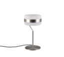 Trio Lighting Trio DIOS tafellamp | LED | nikkel mat | Ø 15 cm | IP20 | 1x 8W | 950 lm | 2300+3000+4000K | dimbaar