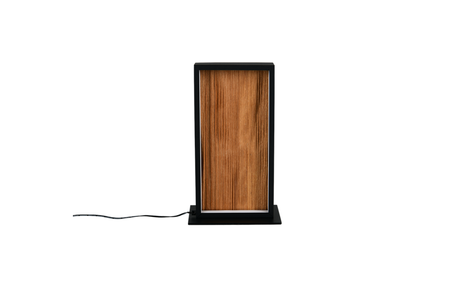 Trio Lighting Trio KALEA tafellamp | LED | houtkleur | 18 x 12 cm | IP20 | 1x 10,5W | 1150 lm | 3000K