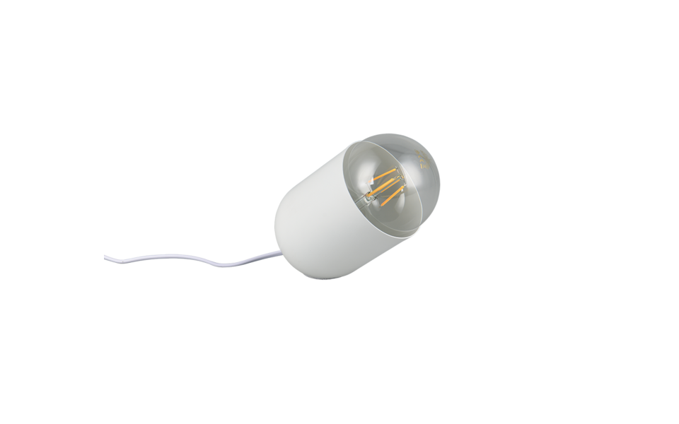 Trio Lighting Trio NARA tafellamp | E27 Fitting | wit mat | 14 x 10 cm | IP20 | excl. 1x E27 | max. 15W
