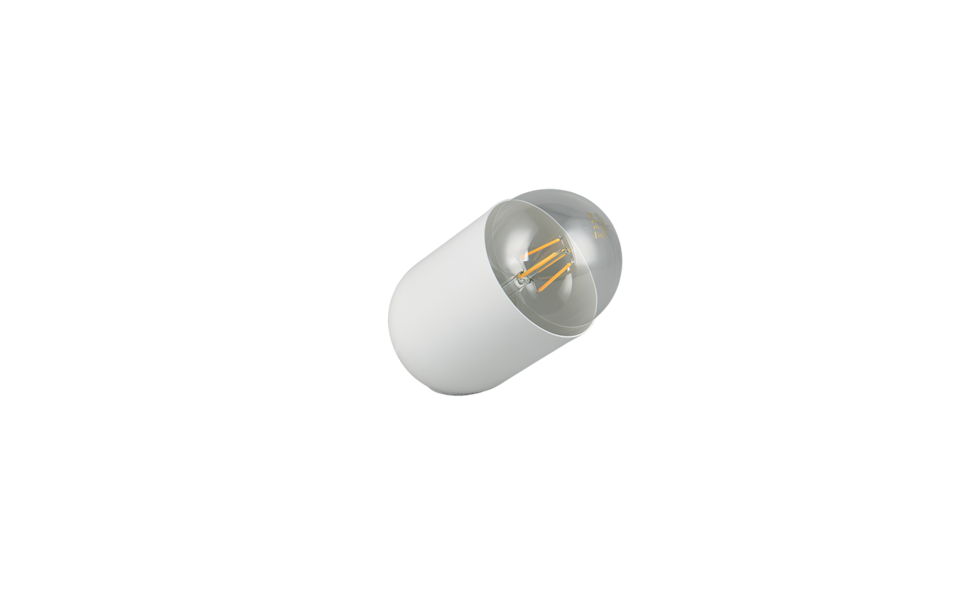 Trio Lighting Trio NARA tafellamp | E27 Fitting | wit mat | 14 x 10 cm | IP20 | excl. 1x E27 | max. 15W