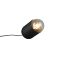 Trio Lighting Trio NARA tafellamp | E27 Fitting | mat zwart | Ø 11 cm | IP20 | excl. 1x E27 | max. 15W