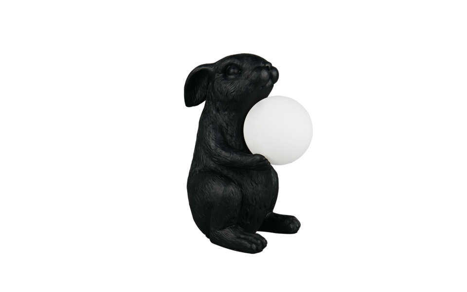 Trio Lighting Trio RABBIT tafellamp | G9 Fitting | zwart | 21 x 16 cm | IP20 | excl. 1x G9 | max. 5W