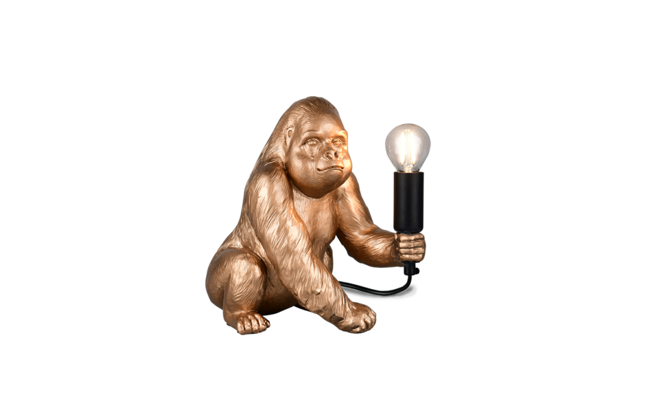 Trio Lighting Trio KONG table lamp | 1x E14 max 40W | 23 cm Trio Lighting Trio KONG table lamp | 1x E14 max 40W | 23 cm