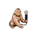 Trio Lighting Trio KONG tafellamp | E14 Fitting | goudkleurig | 22 x 15 cm | IP20 | excl. 1x E14 | max. 10W