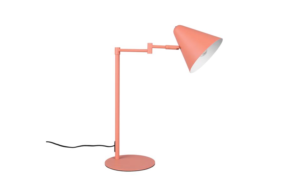 Trio Lighting Trio COSIMA tafellamp | E14 Fitting | abrikoos | Ø 15 cm | IP20 | excl. 1x E14 | max. 10W Trio Lighting Trio COSIMA tafellamp | E14 Fitting | abrikoos | Ø 15 cm | IP20 | excl. 1x E14 | max. 10W