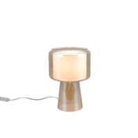 Trio ROCKA tafellamp | amber met wit | IP20 | E14 Fitting Trio ROCKA tafellamp | amber met wit | IP20 | E14 Fitting