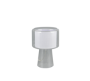Trio Lighting Trio ROCKA tafellamp | E14 Fitting | transparant met wit | Ø 20 cm | IP20 | excl. 1x E14 | max. 10W
