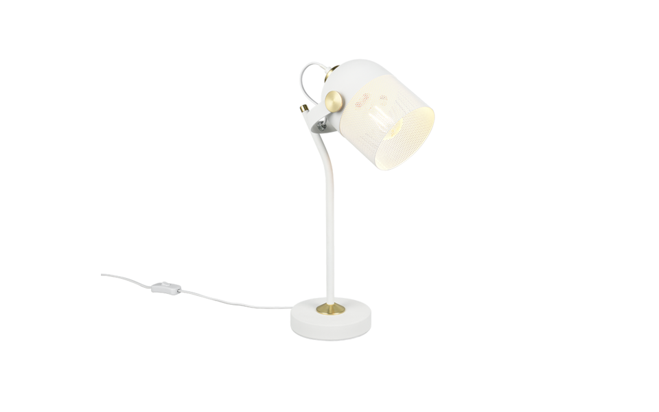 Trio Lighting Trio MIXA tafellamp | E27 Fitting | wit mat | 14 x 45 cm | IP20 | excl. 1x E27 | max. 10W Trio Lighting Trio MIXA tafellamp | E27 Fitting | wit mat | 14 x 45 cm | IP20 | excl. 1x E27 | max. 10W