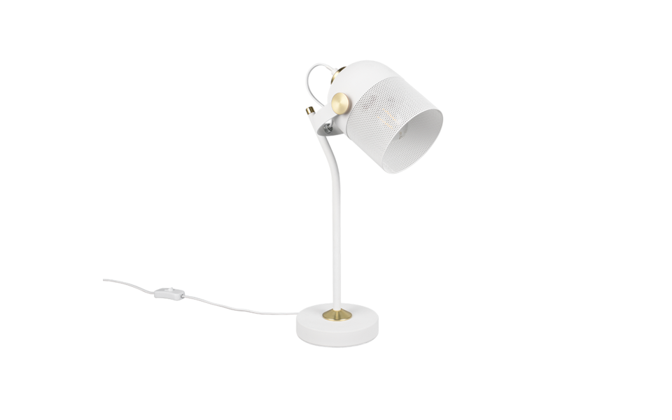 Trio Lighting Trio MIXA tafellamp | E27 Fitting | wit mat | 14 x 45 cm | IP20 | excl. 1x E27 | max. 10W Trio Lighting Trio MIXA tafellamp | E27 Fitting | wit mat | 14 x 45 cm | IP20 | excl. 1x E27 | max. 10W