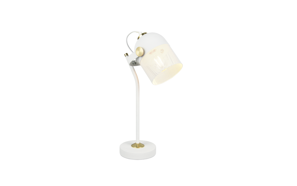Trio Lighting Trio MIXA tafellamp | E27 Fitting | wit mat | 14 x 45 cm | IP20 | excl. 1x E27 | max. 10W Trio Lighting Trio MIXA tafellamp | E27 Fitting | wit mat | 14 x 45 cm | IP20 | excl. 1x E27 | max. 10W