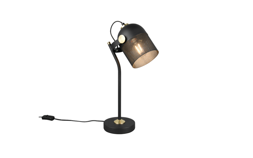 Trio Lighting Trio MIXA table lamp | 1x E27 max 40W | black | 45 cm