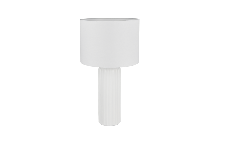 Trio Lighting Trio BLAIR tafellamp | E27 Fitting | wit mat | Ø 28 cm | IP20 | excl. 1x E27 | max. 10W Trio Lighting Trio BLAIR tafellamp | E27 Fitting | wit mat | Ø 28 cm | IP20 | excl. 1x E27 | max. 10W