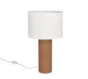 Trio Lighting Trio BLAIR tafellamp | E27 Fitting | mokka met beige | Ø 28 cm | IP20 | excl. 1x E27 | max. 10W