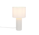 Trio Lighting Trio BLAIR table lamp | 1x E27 max 40W | chrome | Ø 20 cm | 36 cm