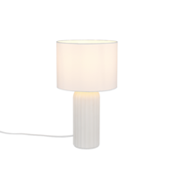 Trio BLAIR table lamp | E27 | chrome | Ø 20 cm Trio BLAIR table lamp | E27 | chrome | Ø 20 cm