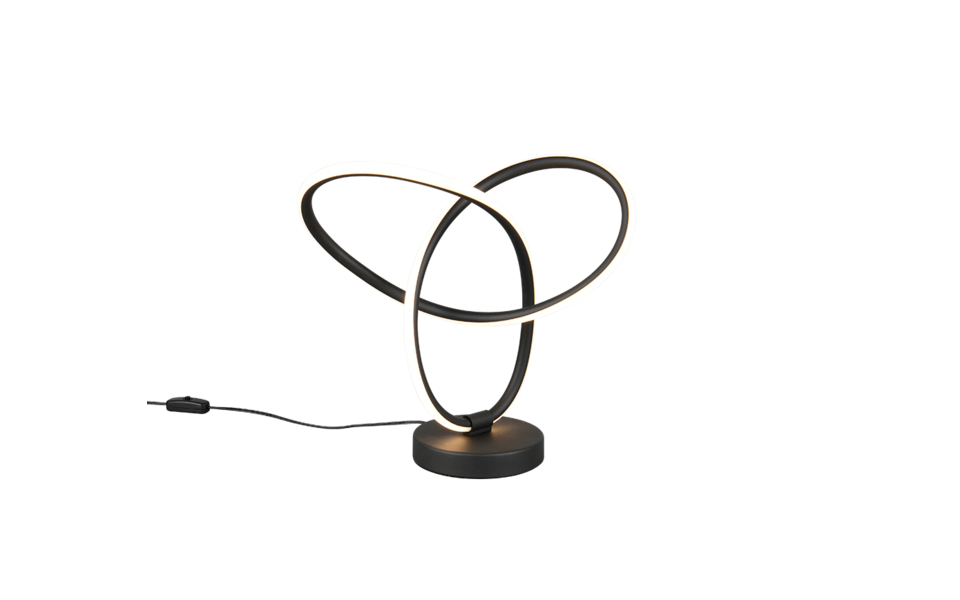 Trio Lighting Trio LANDO table lamp | 7W | black | 28 cm