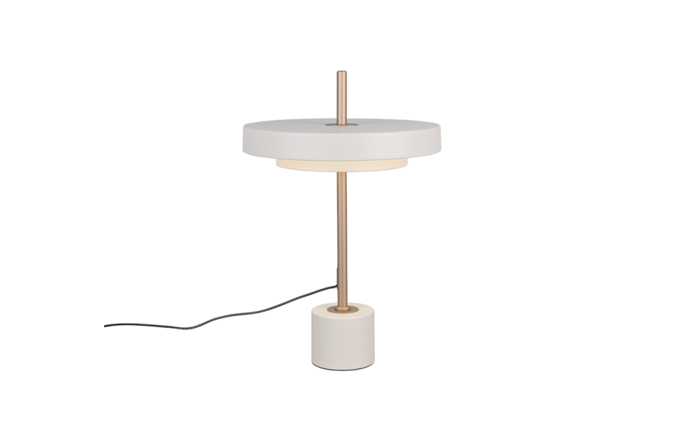 Trio Lighting Trio KEATON tafellamp | LED | warm grijs | Ø 30 cm | IP20 | 1x 12W | 1400 lm | 2300+3000+4000K | dimbaar Trio Lighting Trio KEATON tafellamp | LED | warm grijs | Ø 30 cm | IP20 | 1x 12W | 1400 lm | 2300+3000+4000K | dimbaar