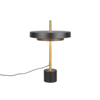 Trio KEATON tafellamp | LED | zwart met goud | Ø 30 cm | IP20 Trio KEATON tafellamp | LED | zwart met goud | Ø 30 cm | IP20