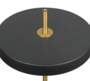 Trio Lighting Trio KEATON tafellamp | LED | zwart met goud | Ø 30 cm | IP20 | 1x 12W | 1400 lm | 2300+3000+4000K | dimbaar