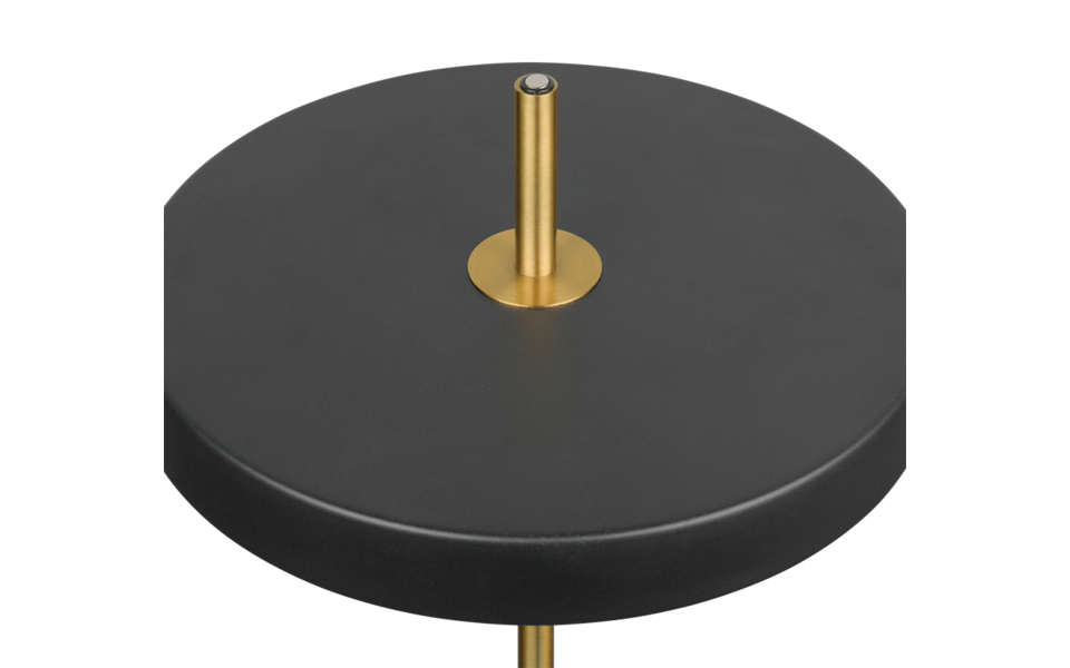Trio Lighting Trio KEATON table lamp | 12W | black with gold | Ø 30 cm | 45.5 cm Trio Lighting Trio KEATON table lamp | 12W | black with gold | Ø 30 cm | 45.5 cm