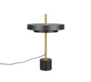 Trio Lighting Trio KEATON table lamp | 12W | black with gold | Ø 30 cm | 45.5 cm
