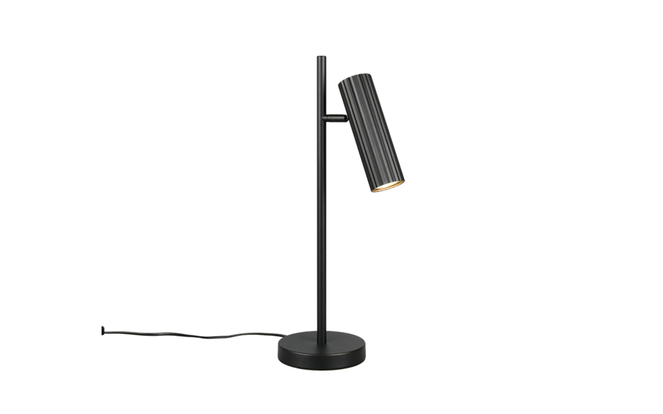 Trio Lighting Trio SOKA table lamp | 1x GU10 | black | 50 cm