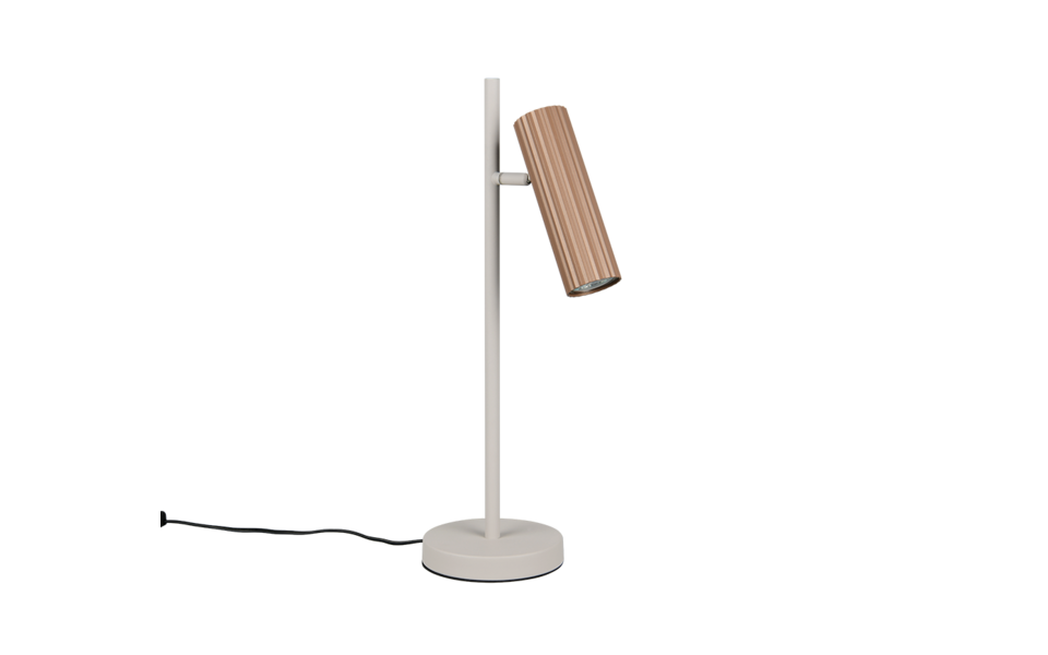 Trio Lighting Trio SOKA table lamp | 1x GU10 | mocha brown | 50 cm