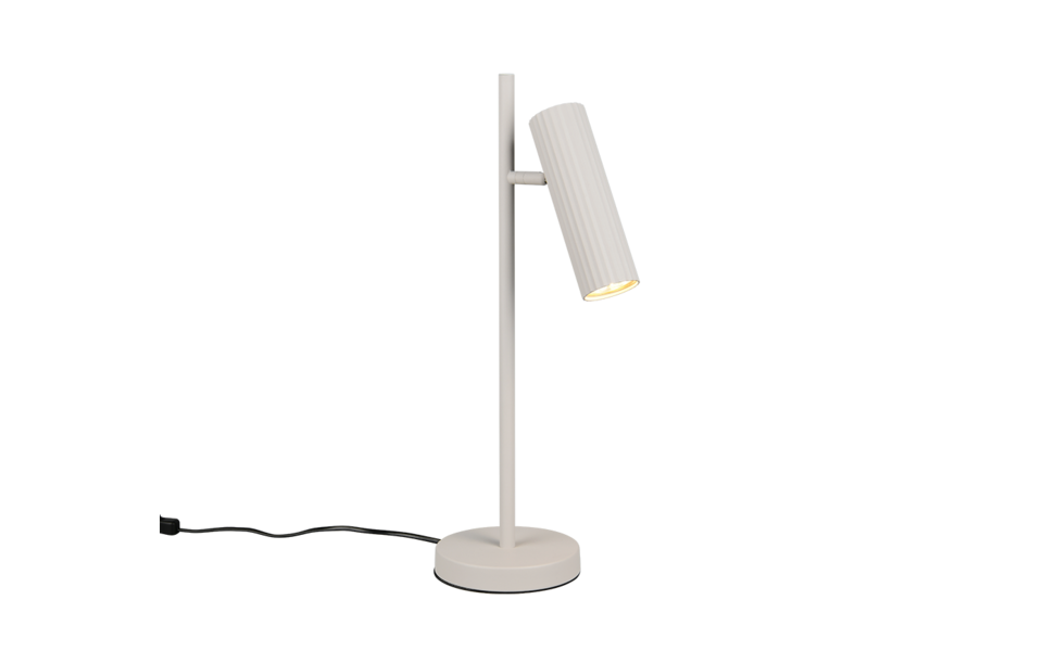 Trio Lighting Trio SOKA tafellamp | GU10 Fitting | warm grijs | 15 x 26 cm | IP20 | excl. 1x GU10 | max. 10W Trio Lighting Trio SOKA tafellamp | GU10 Fitting | warm grijs | 15 x 26 cm | IP20 | excl. 1x GU10 | max. 10W