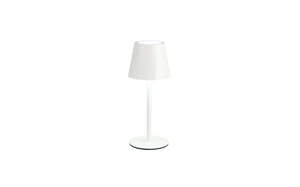Trio Lighting Trio DIAZ tafellamp | LED | wit mat | Ø 8,5 cm | IP44 | 1x 1,6W | 160 lm | 2700-6500K