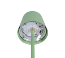 Trio Lighting Trio DIAZ tafellamp | LED | pistaziengrün | Ø 8,5 cm | IP44 | 1x 1,6W | 160 lm | 2700-6500K