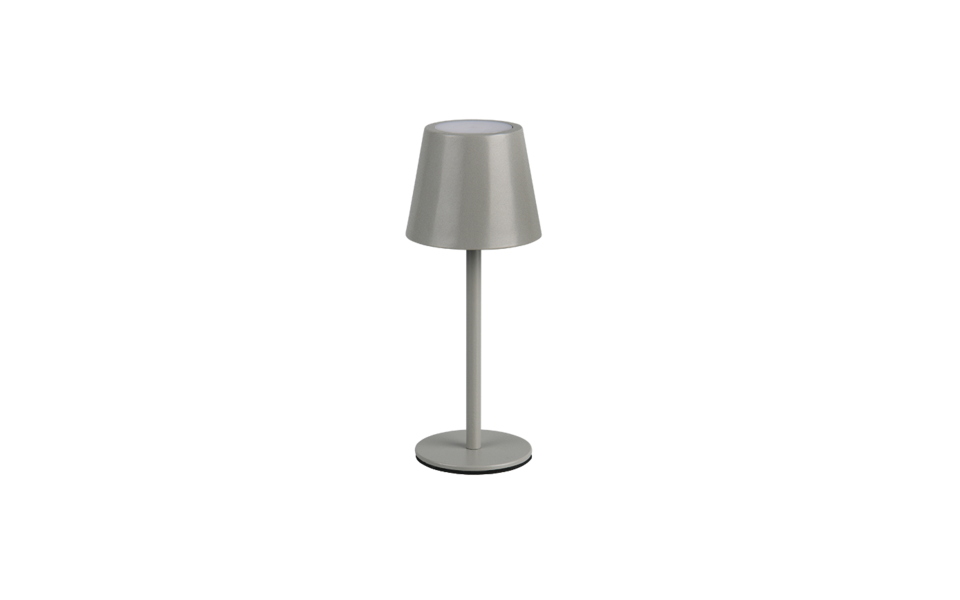Trio Lighting Trio DIAZ tafellamp | LED | ultiem grijs | Ø 8,5 cm | IP44 | 1x 1,6W | 160 lm | 2700-6500K